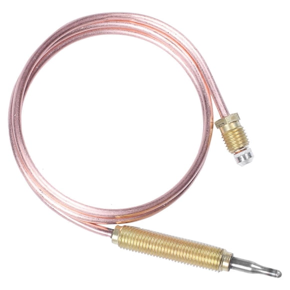 Termopar universal para fogatas y chimeneas de gas con cabeza y tuercas M8X1, 600 mm