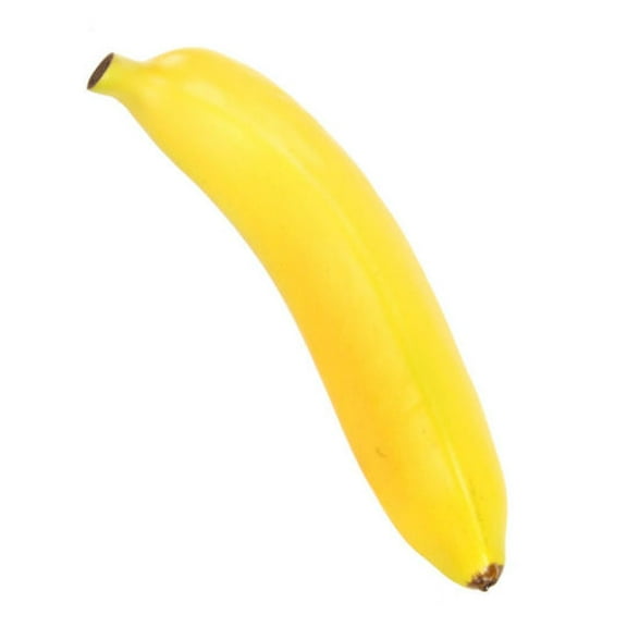 8" Yellow Banana Artificial Fruit