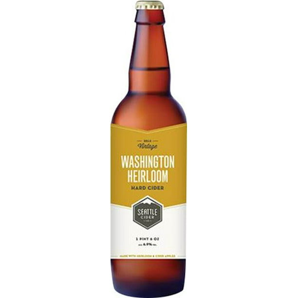 Seattle Cider, Washington Heirloom Hard Cider, 22 oz
