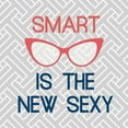 thumbnail image 3 of Dos Santos, Bella 15x15 Black Modern Framed Museum Art Print Titled - Smart Is The New Sexy, 3 of 5