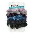 thumbnail image 1 of 6 Pack Velour Scrunchie, 1 of 6