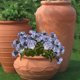 thumbnail image 4 of Geranio Artificial Geranios artificiales,1 unidad,flores de seda para jardín exterior y decoración de mesa interior (morado) Rkxzt, 4 of 9