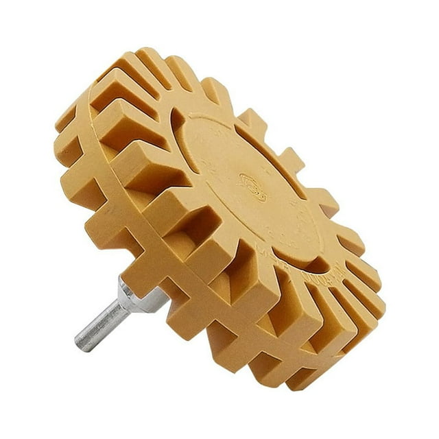 Speravity Eliminador de calcomanías, pegatina de rueda de goma, borrador, suministros para coche, limpieza de pintura de 4 pulgadas de larga Automoción decorativa y accesorios Tipo 2