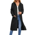 thumbnail image 5 of Zeagoo Women's Zip Up Hoodies Oversized Fleece Long Tunic Sweatshirts Casual Long Sleeve 2025 Fall Hoodie Jacket Coat, 5 of 7