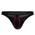 thumbnail image 3 of jobturf Thongs for Men Valentines Low Rise Stretchy Underwear Soft Comfy Lightweight Hipster Panties Moisture Wicking Breathable Briefs M-XXL, 3 of 4