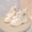 Beige, variant on Girls Bow Accent Ankle Boots Side Zipper Lace up Soft Sole Leather Cute Short Martin Booties for Fall Winter Party & School Outfits Black 11 Little Kids(27)