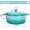Teal, variant on Cast Iron Dutch Oven 4.5 Quart Enameled Cast Iron Dutch Oven Pot with lid Heavy Duty Dutch Oven Dual Handles Porcelain Enameled Cast Iron Pot for Baking Braiser Cooking Family or Friends Gifts,Aqua