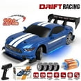 thumbnail image 2 of ATJIA 1:24 Scale RC Drift Car 30KM/H High Speed 4WD 2.4GHz Remote Control Cars with LED Light RC Drift Racing Car, 2 of 9