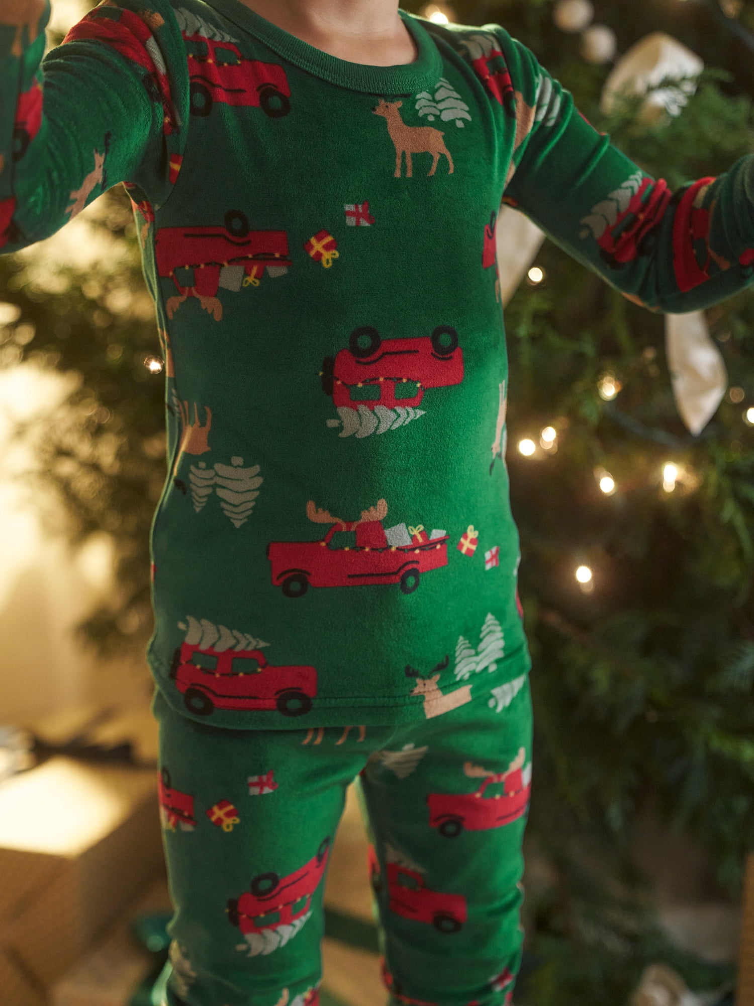 Carter's Child of Mine Toddler Holiday Cozy Pajama Set, 2-Piece, Sizes 12M-5T