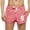 Pink, variant on Floenr Mens Shorts,Men's Summer Leisure Cotton Fashion Drawstring Slim Fit Home Sports Shorts Pants