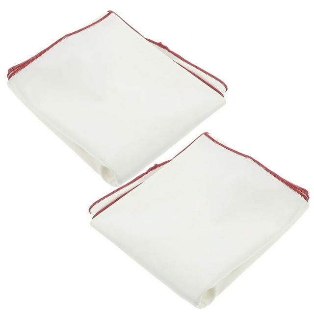 YOPTOP 2 Pcs Wine Glass Polishing Cloth Glass Cleaning Cloths Reuseable Cleaning Cloths,none