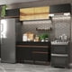 thumbnail image 1 of Cocina Integral Completa Modular Madesa Reims 260cm Negro 08, 1 of 10
