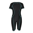 thumbnail image 2 of iTNHFP Plus Size Swimwear Full Coverage Swimsuits for Women Ruched Bathing Suits Strappy V Neck Monokini, 2 of 9