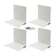 thumbnail image 5 of 4 estanterías flotantes resistentes para libros, ideal para el hogar, la oficina y la sala de estar. Blanco, 5 of 9
