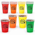 thumbnail image 1 of wonima02 24 Pack 15OZ Thanksgiving Party Plastic Cups Friendsgiving Disposable Tableware Friends Gathering Party Supplies Thanksgiving Dinner Wedding Birthday Favors Give Thanks Drinking Cups, 1 of 1