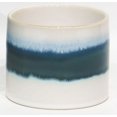 thumbnail image 1 of Green Blue And White Reactive Glaze Ceramic Planter, 1 of 1