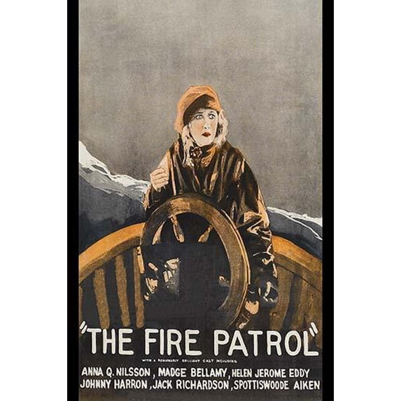 The Fire Patrol-Fine art canvas print (20" x 30")