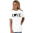 thumbnail image 3 of Love Yourself Self Care Inspirational Women's Plus Size Graphic Tee Brisco Brands 2X, 3 of 5