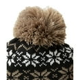 thumbnail image 2 of Horze Emily Snowflake Knitted Hat, 2 of 5