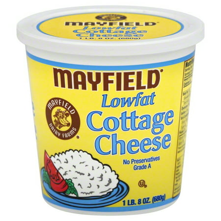 Mayfield Grade A Low Fat Cottage Cheese 24 Oz Walmart Com