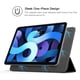 thumbnail image 3 of Nuevo iPad Air de 4.ª generación, funda para iPad Air 4 (10,9 pulgadas, 2020)/iPad Pro 11" 2018, [carga de lápiz Apple y soporte para pares] Funda magnética resistente de tres pliegues con función de suspensión/activación automática - Negro-Negro- oso de fresa Electrónica, 3 of 5
