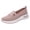 Pink, variant on Gpaecead Women Elastic Low Cut Mesh Shoes Soft Sole Non Slip Opening Breathable Plus Size Spring Summer Casual Comfort Shoes,Black