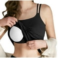 thumbnail image 2 of Camisole Tops for Women Summer Square Neck Sleeveless Blouse with Wirefree Built in Bra Adjustable Strap Loungewear Undershirt Tank Tops, 2 of 8