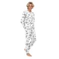 thumbnail image 2 of CCRFTGI Family Matching Pajama Set Colorable Diy Hand Painted Tops and Pants Set 2 Piece Cartoon Color Your Own Pajamas Cute Funny Coloring Pajama Set Men S, 2 of 5