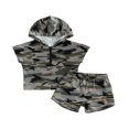 thumbnail image 1 of Fille Sans Manches Camouflage Zip Pull-Over Enfant en Bas Âge, 1 of 6