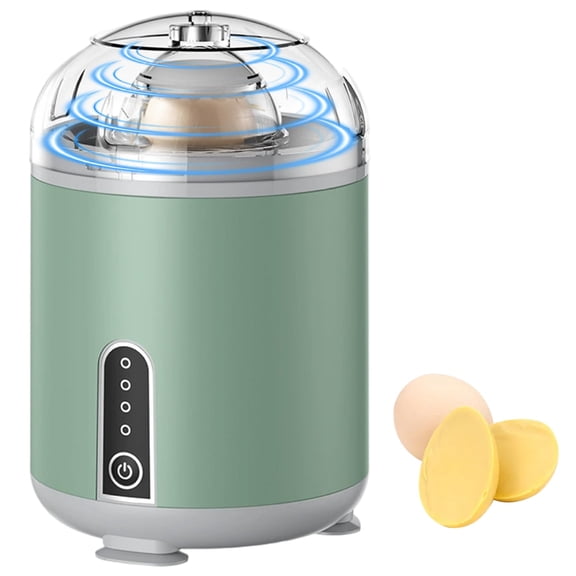 Egg Scrambler Maker, Rechargeable Egg Spinner with 2 Mixing Modes & Anti-Slip Base, Electric Yolk and White Mixer for Hard Boiled and Fried Eggs (Green)...