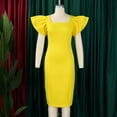 thumbnail image 3 of Women's Summer Dress,Elegant Office Church Business Bodycon Pencil Sheath Dress, 3 of 8