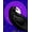 Purple, Pattern 4, variant on ODIKA 8'x10' Machine Washable Non-Slip Area Rug, Feathered Stitch Hooking Artisan Project High Traffic Rug, Purple, 620680