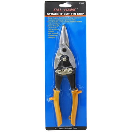 "Cal Hawk Tools Straight Cut Tin Snip"