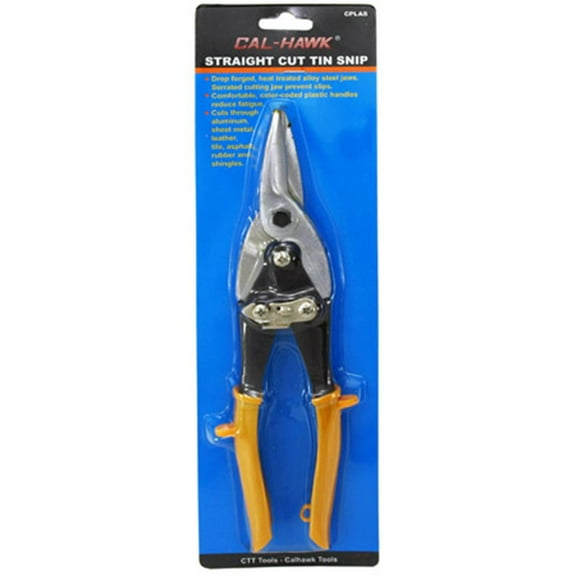 "Cal Hawk Tools Straight Cut Tin Snip"