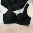 thumbnail image 5 of Riforla Women's Wireless Bra with Seamless Smooth Comfort Wirefree T Shirt Bra Womens Bras Black XL, 5 of 5