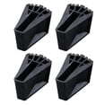 thumbnail image 1 of Anti-Skid Rubber End Caps for Ladders, Telescoping Accessories with Non-Slip Features for Optimal Grip and Floor Protection (4-Pack), 1 of 5