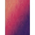 thumbnail image 1 of Ahgly Company Machine Washable Indoor Rectangle Transitional Pink Lemonade Pink Area Rugs, 2' x 5', 1 of 7