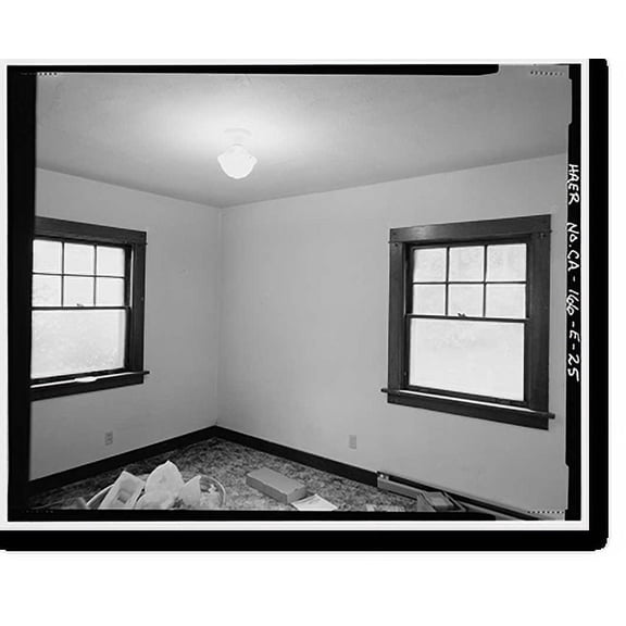 Historic Print, Rush Creek Hydroelectric System, Clubhouse Cottage, Rush Creek, June Lake vicinity, Mono County, CA - 25, 16" x 20"