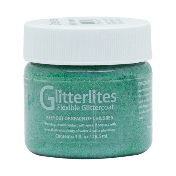 Angelus® Flexible Glittercoat, Kelly Green
