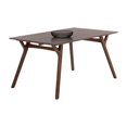 thumbnail image 2 of Sunpan Modern Dining Table, Walnut (106298), 2 of 5