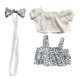 thumbnail image 1 of Ropa de pato de peluche para muñeca de 15 cm, accesorios de ropa de muñeca de pato lindo, para vestir azul, 1 of 9