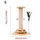 thumbnail image 2 of Rascador de Sisal para Gatos, Juguete de Madera Maciza, Divertido Rascador para Gatos., 2 of 6