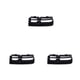 thumbnail image 3 of Sidaley Parrilla de luz antiniebla, reemplazo desmontable elegante, parachoques delantero automotriz lavable, piezas de rejilla de luz antiniebla de Derecha 3piezas Sidaley CBP256035, 3 of 6