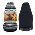 thumbnail image 6 of XYZCANDO Car Seat Covers Highland Cow 2 Pack Car Front Seat Cover Set Elastic Van SUV Sedan Anti-Slip Decorative Front Seat Covers for Cars, 6 of 10