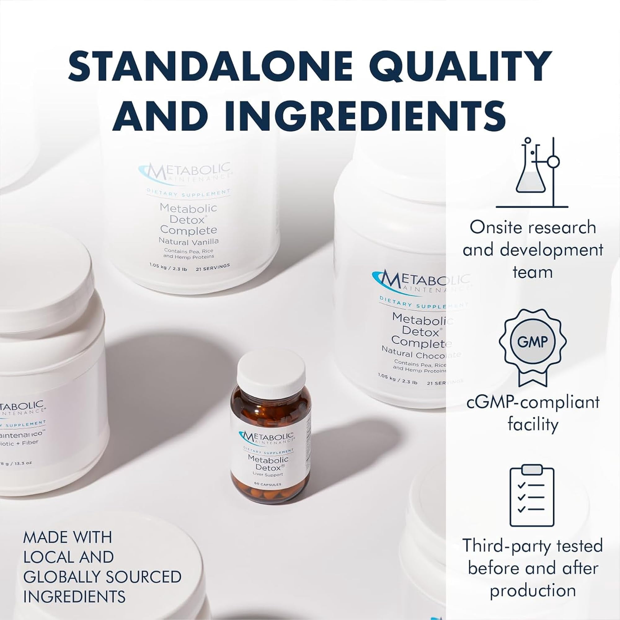 Metabolic Maintenance Resveratrol with Piperine - Cardiovascular & Cellular Support - Antioxidant Supplement - Enhanced Absorption Formula - Dairy & Gluten Free - 60 Servings - 60 Capsules
