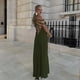 thumbnail image 5 of Vestido de Fiesta con Cuello Halter y Nudo de Cuerda para Mujer (Verano 2024) Verde Talla Única, 5 of 9