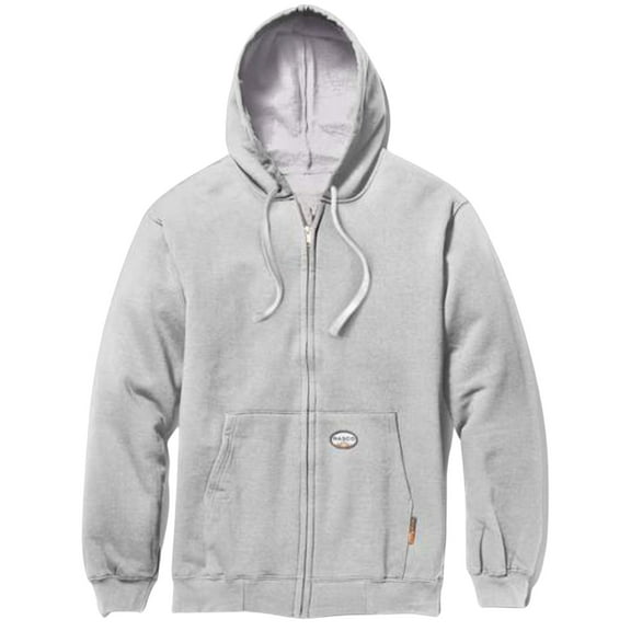 Rasco Men's Men'S Fr Zip Up Hoodie Big Grey 3X