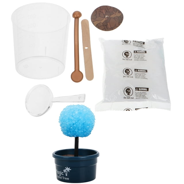 LOVEVER Crystal Tree Crystal Growing Kit for Experiments Growing Tree Toys for DIY Stem Projects Pupils