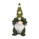 thumbnail image 2 of Adorno Navideño Enano Sombrero Copo Nieve Estatua para Mesa Pared () Verde, 2 of 2