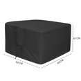 thumbnail image 3 of Patio Furniture Cover Waterproof Windproof Table Cover Fire Pit Cover Protector, 3 of 9